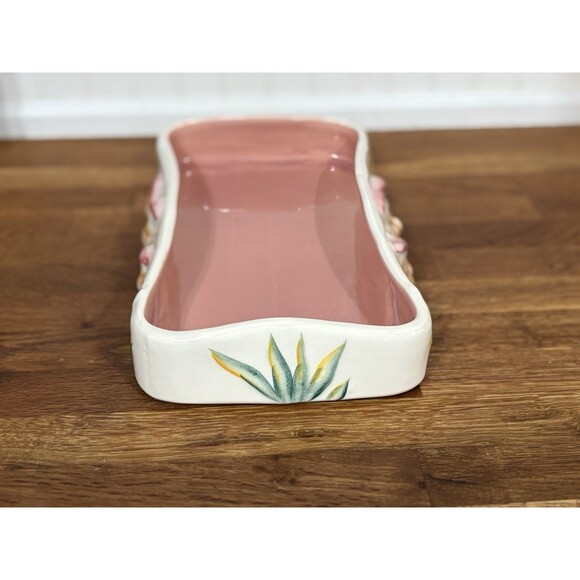 Vintage Antique Vernon Fantasia Walt Disney Mushroom Bowl 1940 Dish Planter Tray - Picture 5 of 14